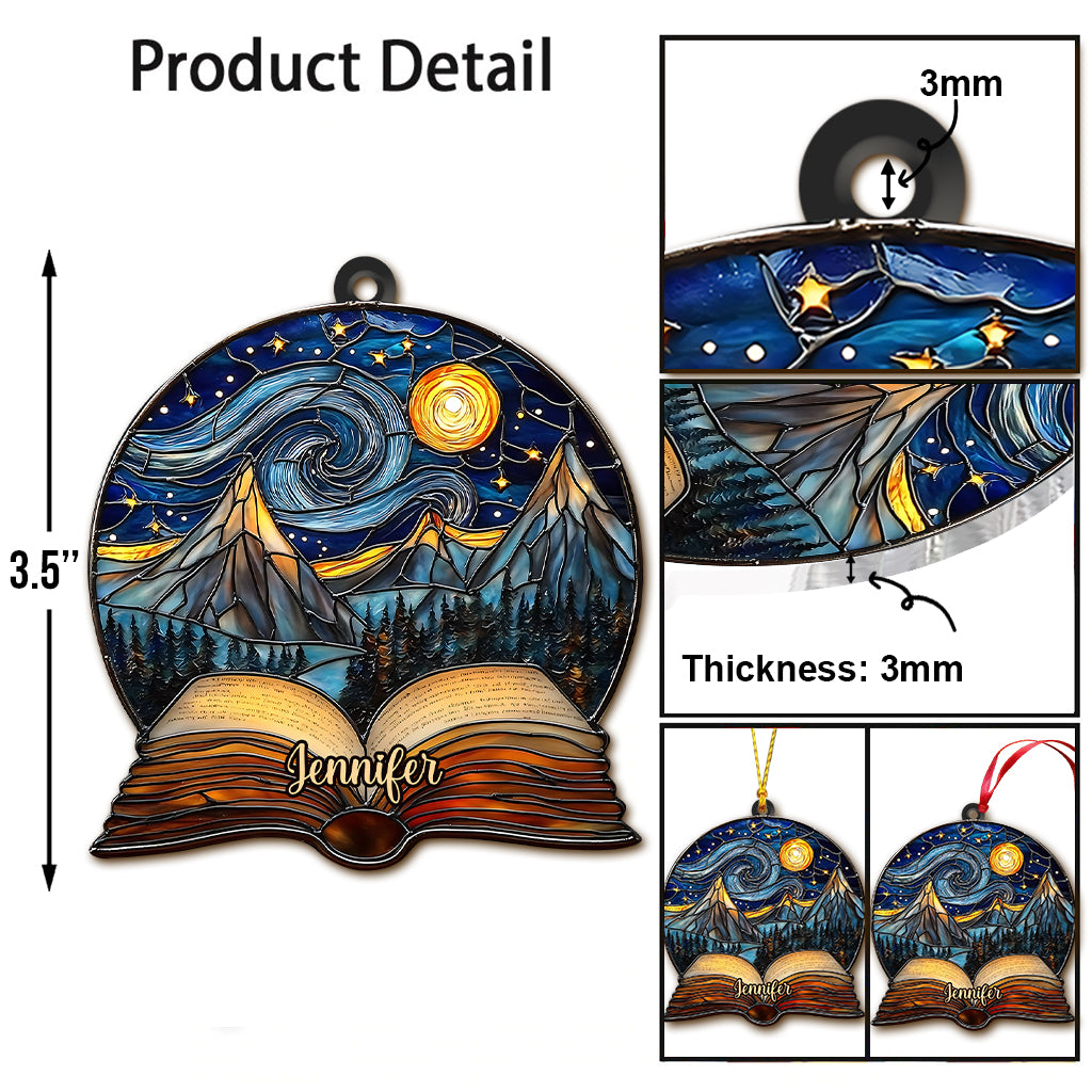 Nachtgerichtslesung – Personalisierter Buchanhänger