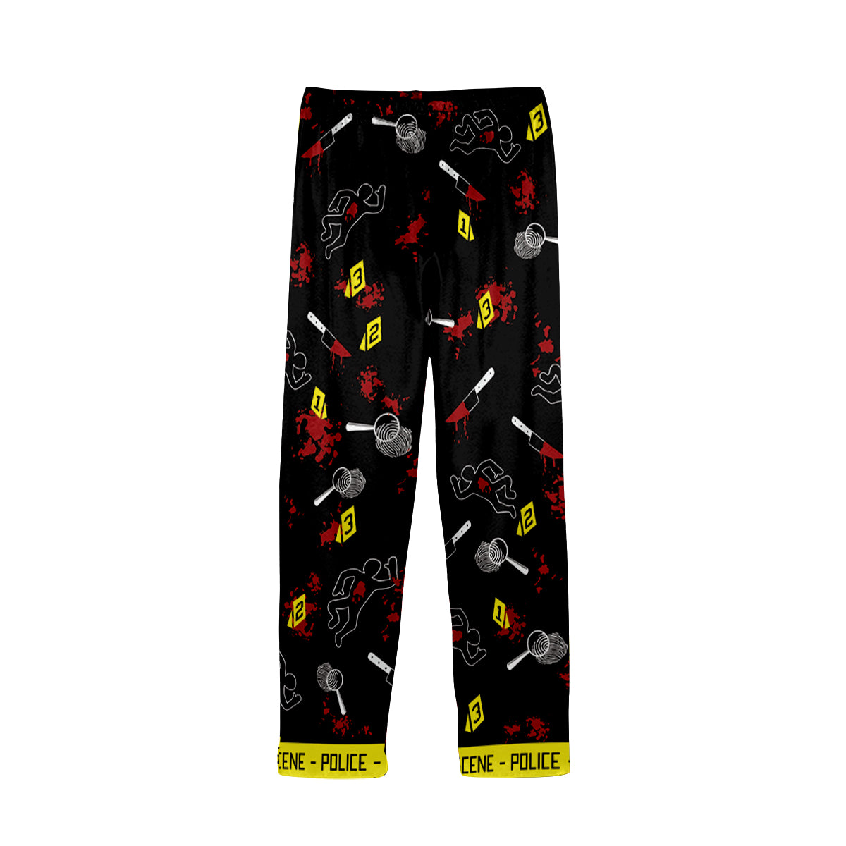 True Crime Junkie - Personalized Button Down Pajamas