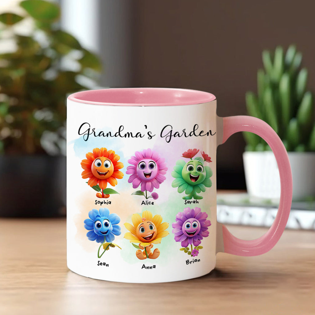 Omas Garten – Personalisierte Tasse mit Oma-Motiv