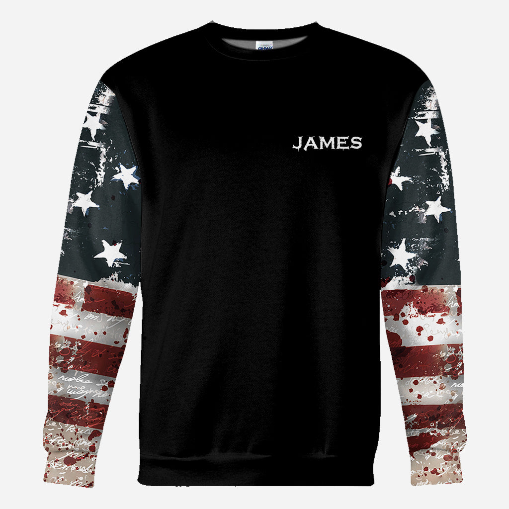 Je näher ich der Natur komme, desto mehr bin ich der Vater von Idioten – personalisiertes Jagd-T-Shirt