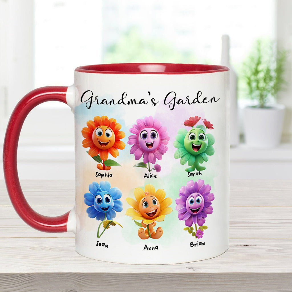 Omas Garten – Personalisierte Tasse mit Oma-Motiv