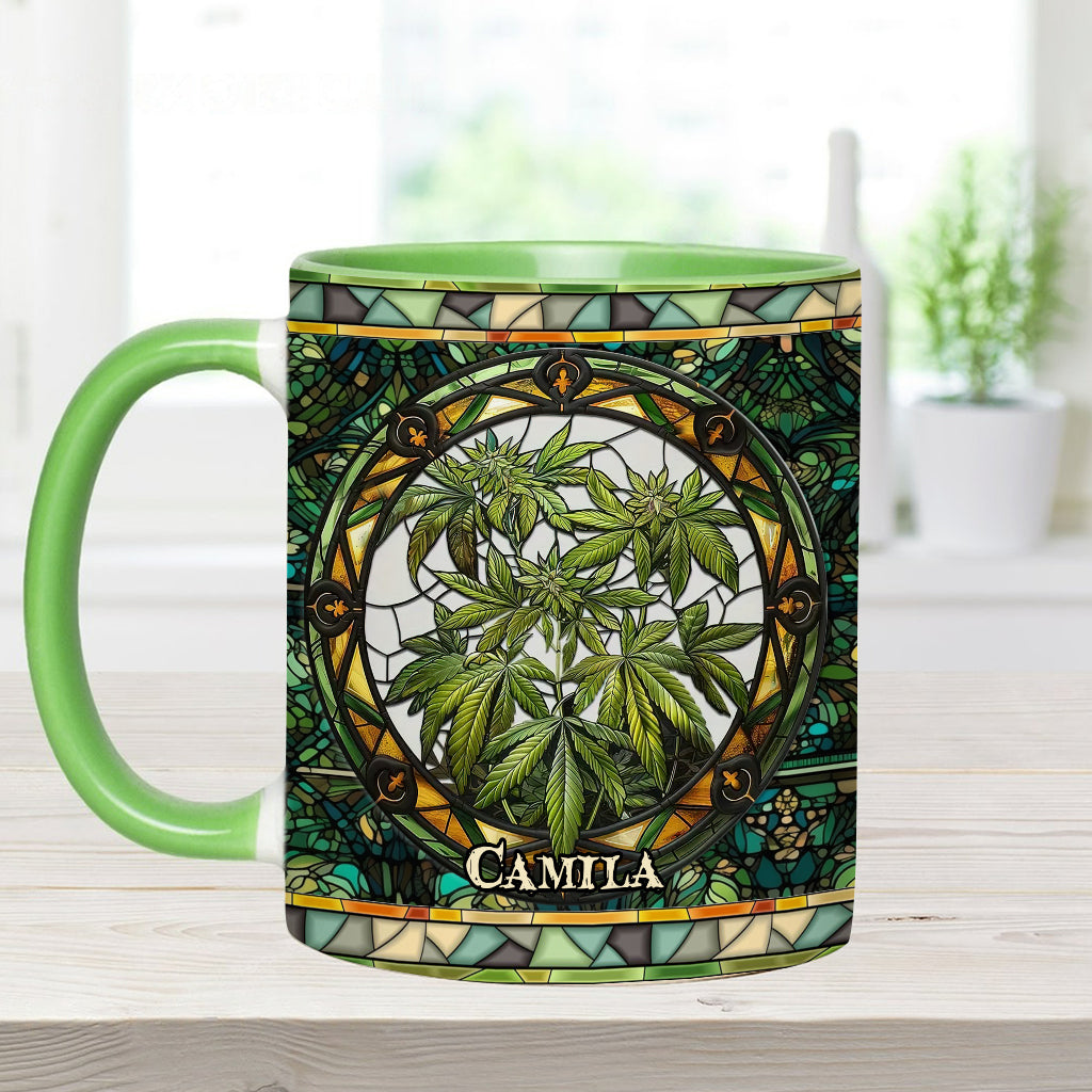 It's 420 Somewhere - Personalized Weed Accent Mug