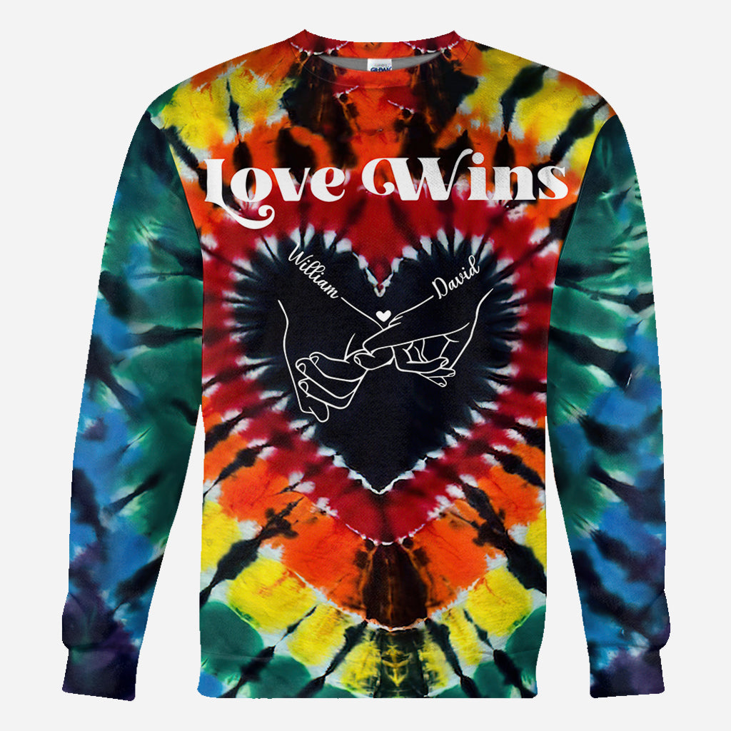 Liebe siegt – Personalisiertes LGBT-Unterstützungs-Shirt