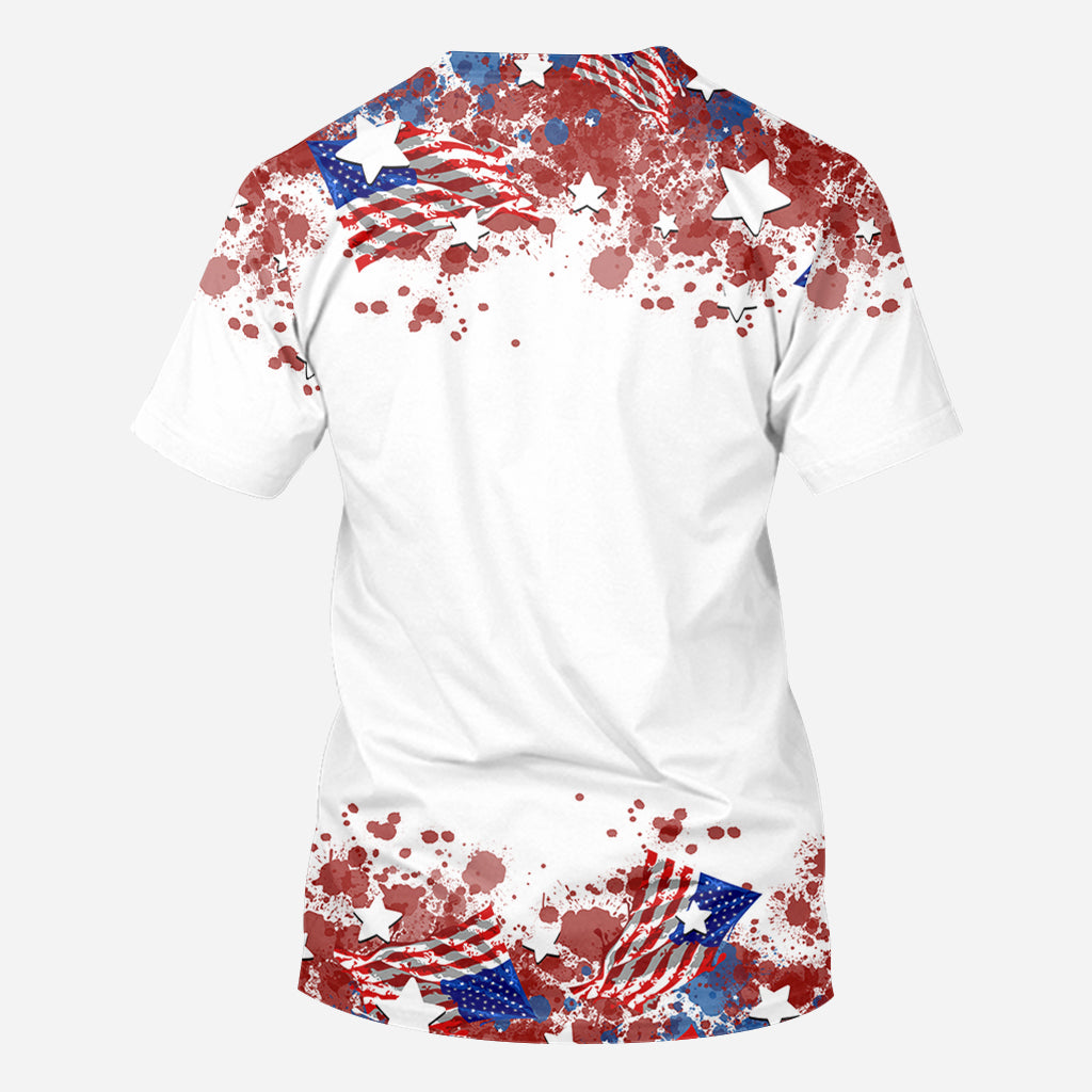 First Mom Now Grandpa - Personalized Grandma All Over Shirt