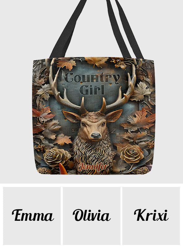 Country Girl - Personalisierte Jagdtasche