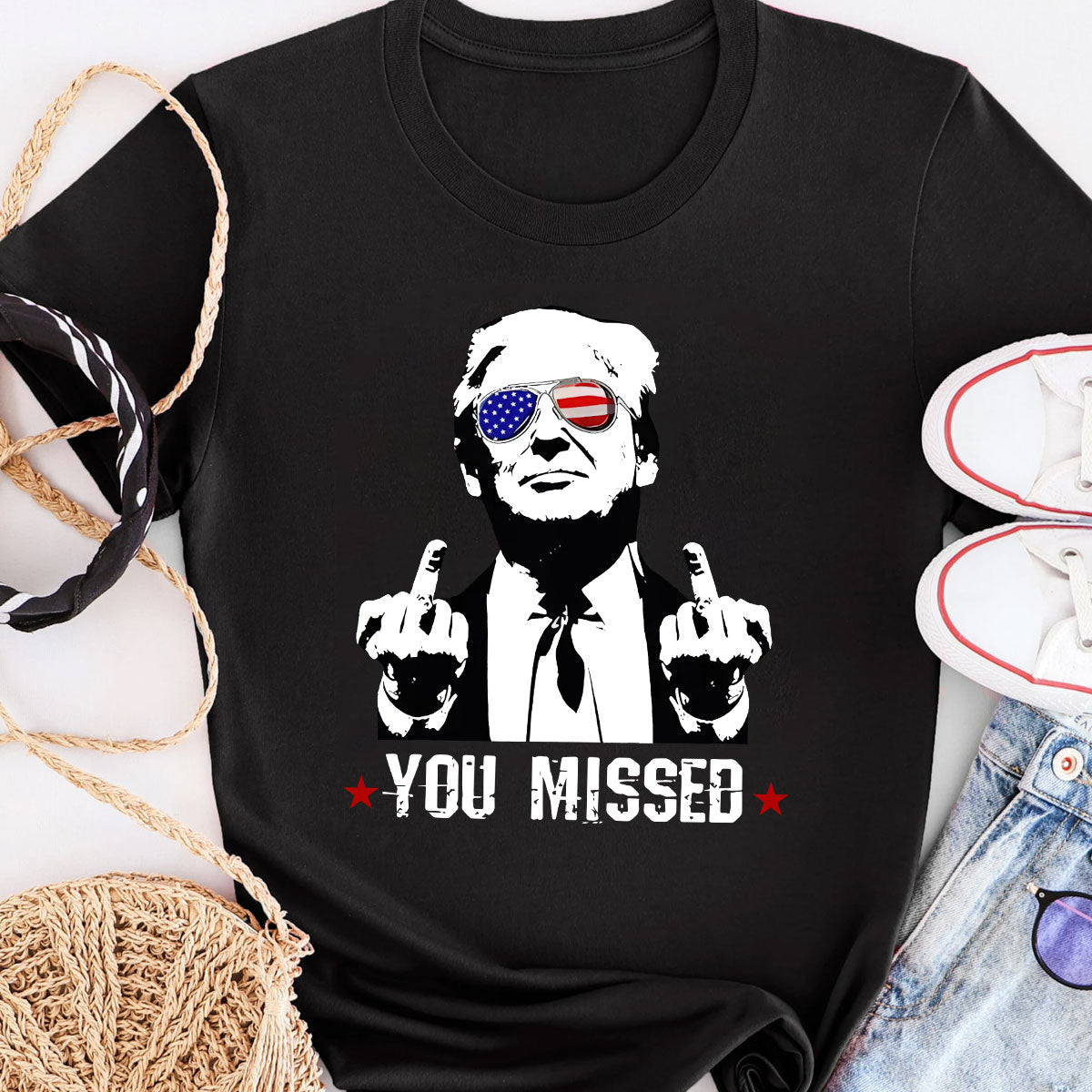 „Du hast etwas verpasst“-Shirt, „Fight Fight Fight“-T-Shirt, Retro-Rallye-Shirt & Hoodie