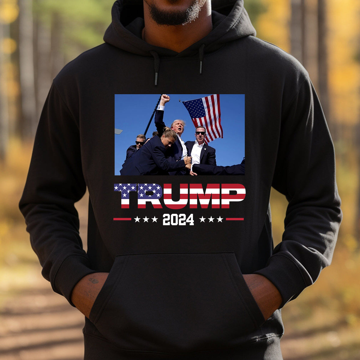 „Niemals aufgeben“-Shirt, „Kämpfe für Amerika“-T-Shirt, „Kundgebung 2024“-Shirt & Hoodie