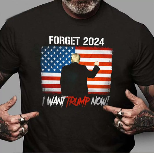 Ich will Trump jetzt – T-Shirt & Hoodie 0924