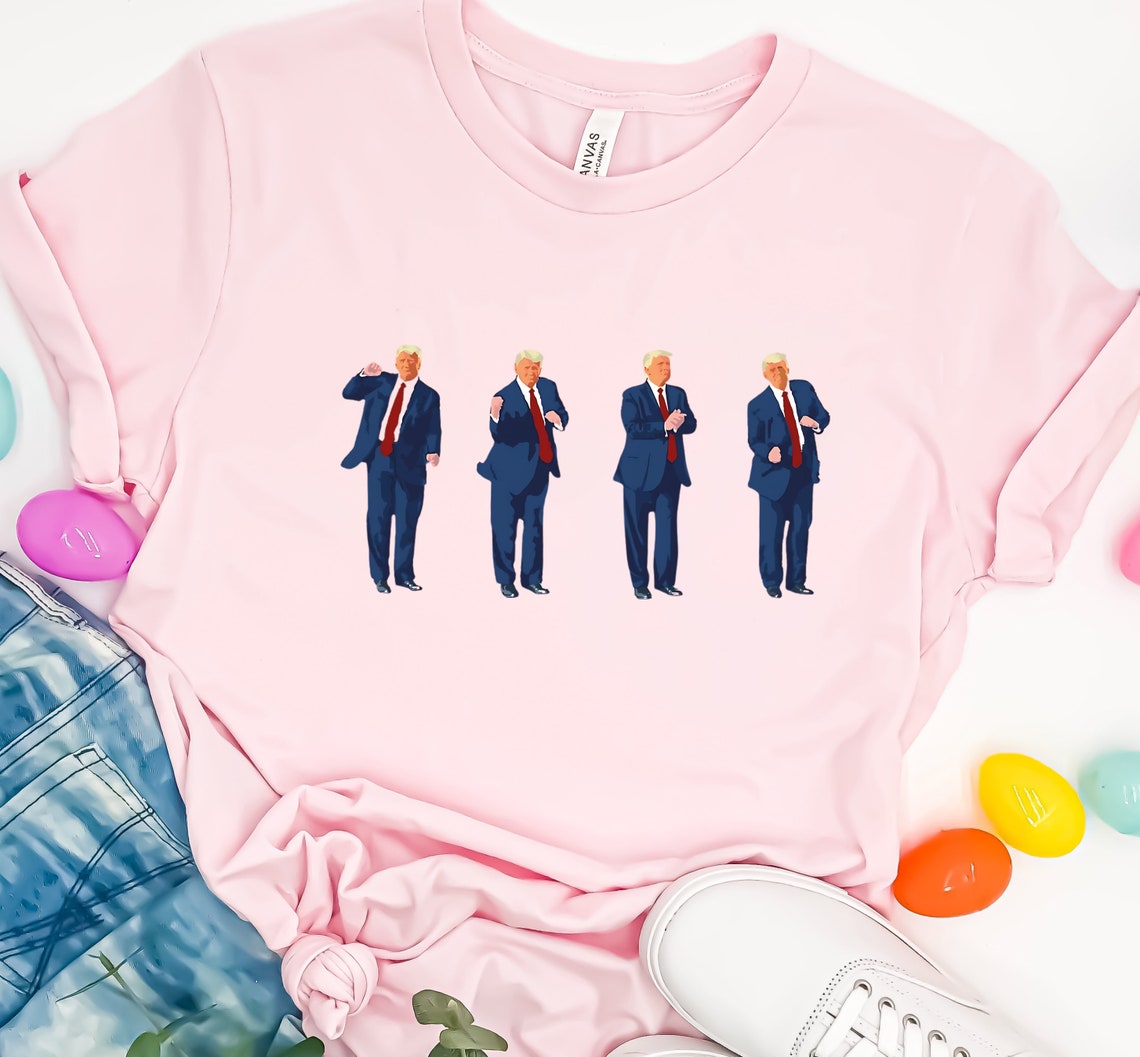 Trump-Tanz-T-Shirt, Trump-2024-T-Shirt, Lustiges Trump-T-Shirt, „Rettet Amerika“-T-Shirt, Lustiges Trump-Geschenk, „America First“-T-Shirt, Donald-Trump-Wähler-Shirt & Hoodie