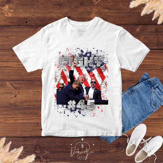 Trump Flight 2024 Shirt, Trump Wahlkampf-Shirt 2024, Trump Flight Shirt, Fighting for America Sweatshirt, T-Shirt & Hoodie