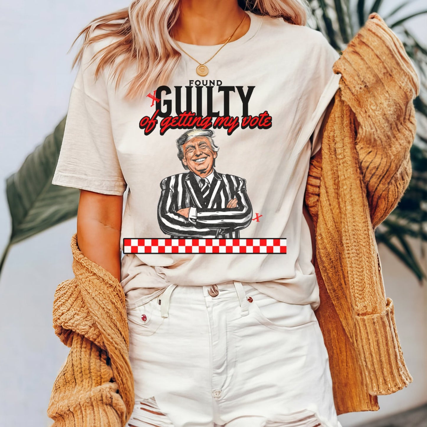 „Ich habe mich schuldig gemacht, meine Stimme zu bekommen“-T-Shirt, Trump-Shirt, „Wähle Trump“, republikanisches Grafik-T-Shirt, „Papa ist zu Hause“-Shirt & Hoodie