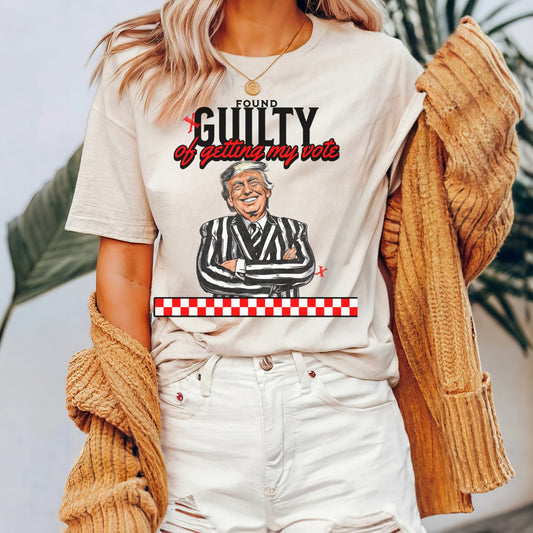 „Ich habe mich schuldig gemacht, meine Stimme zu bekommen“-T-Shirt, Trump-Shirt, „Wähle Trump“, republikanisches Grafik-T-Shirt, „Papa ist zu Hause“-Shirt & Hoodie