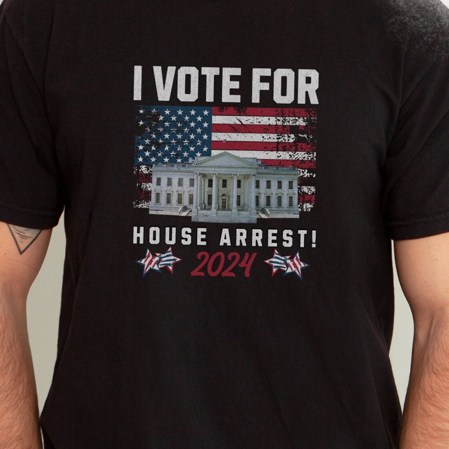 FeI0n für Präsident T-Shirt, Ich wähle Hausarrest T-Shirt, Konservatives T-Shirt, Weißes Haus, Patriotisches T-Shirt, Republikanisches T-Shirt, USA-Flagge T-Shirt & Hoodie