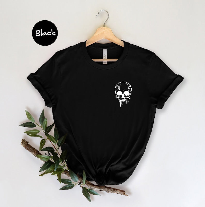 Candle Skull Skull T-shirt & Hoodie 0924