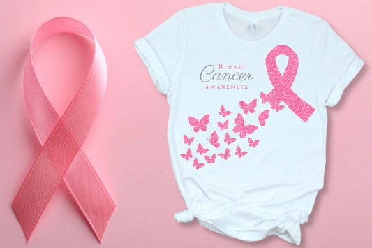 Cancer Awareness Shirt, Cancer Shirt , Breast Cancer Tee, Butterfly Shirt Breast Cancer Awareness T-shirt & Hoodie 0924