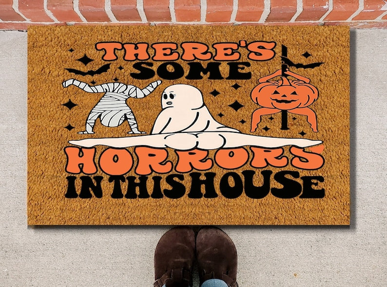Funny Halloween Doormat Halloween Doormat 0924