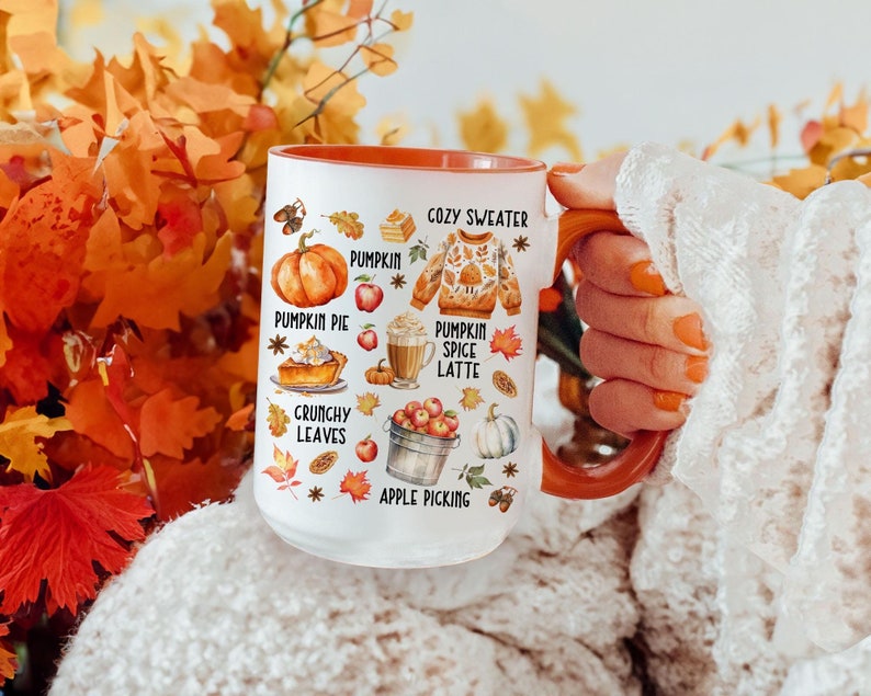 Hallo Herbst - Halloween-Tasse mit Halloween-Dekor 0924