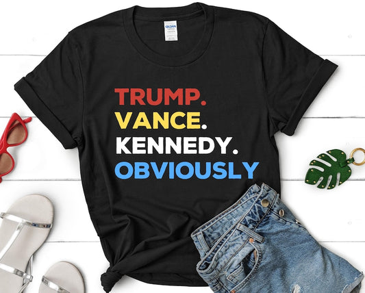 Trump Vance Kennedy Offensichtlich T-Shirt & Hoodie 0924
