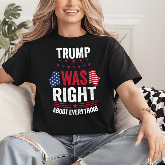 Trump hatte mit allem Recht – T-Shirt & Hoodie 0924