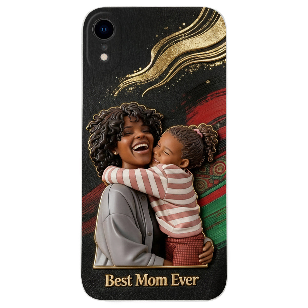 Black Pride, Black History Month - Personalized African American Leather Phone Case