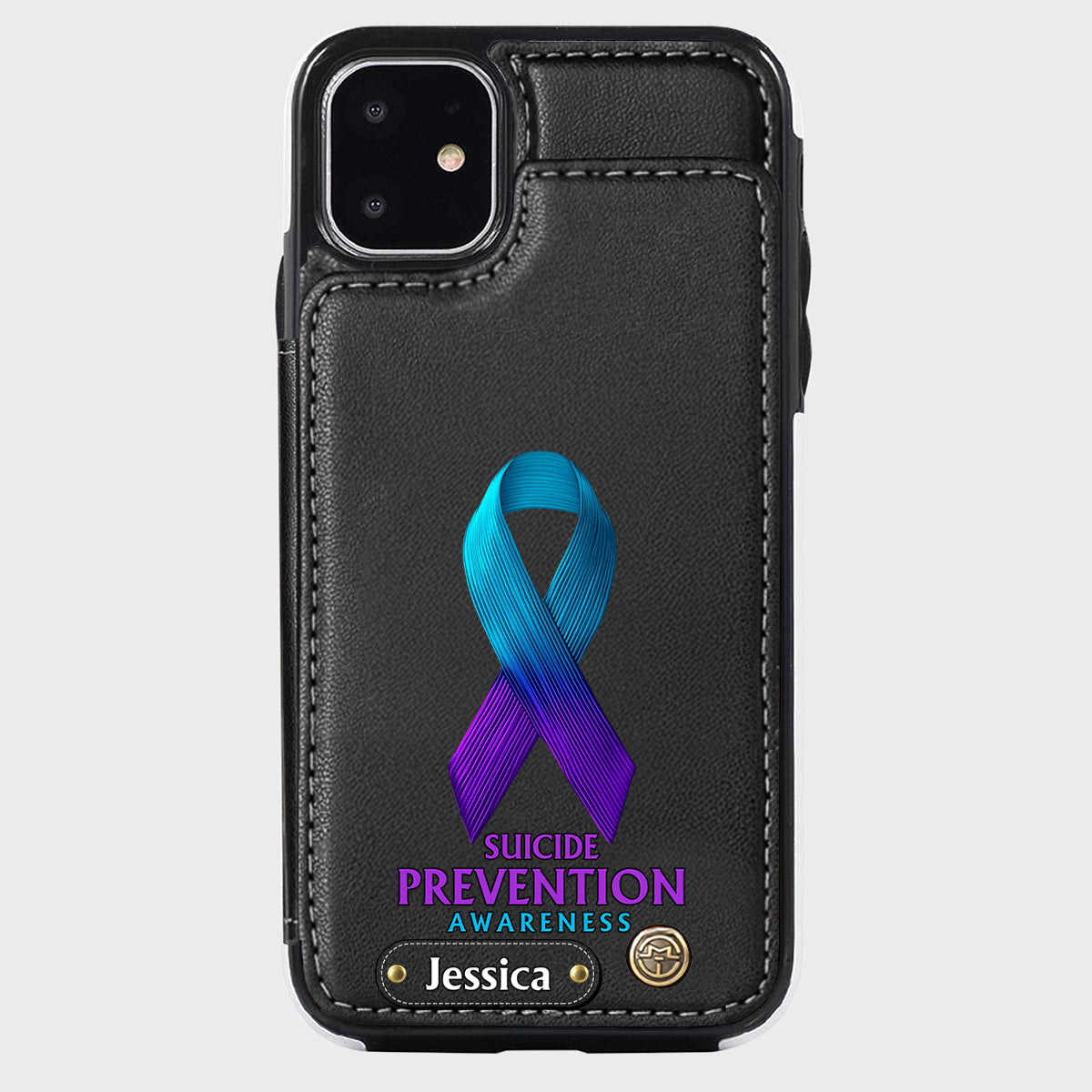 You Matter - Personalized Suicide Prevention Wallet Phone Case