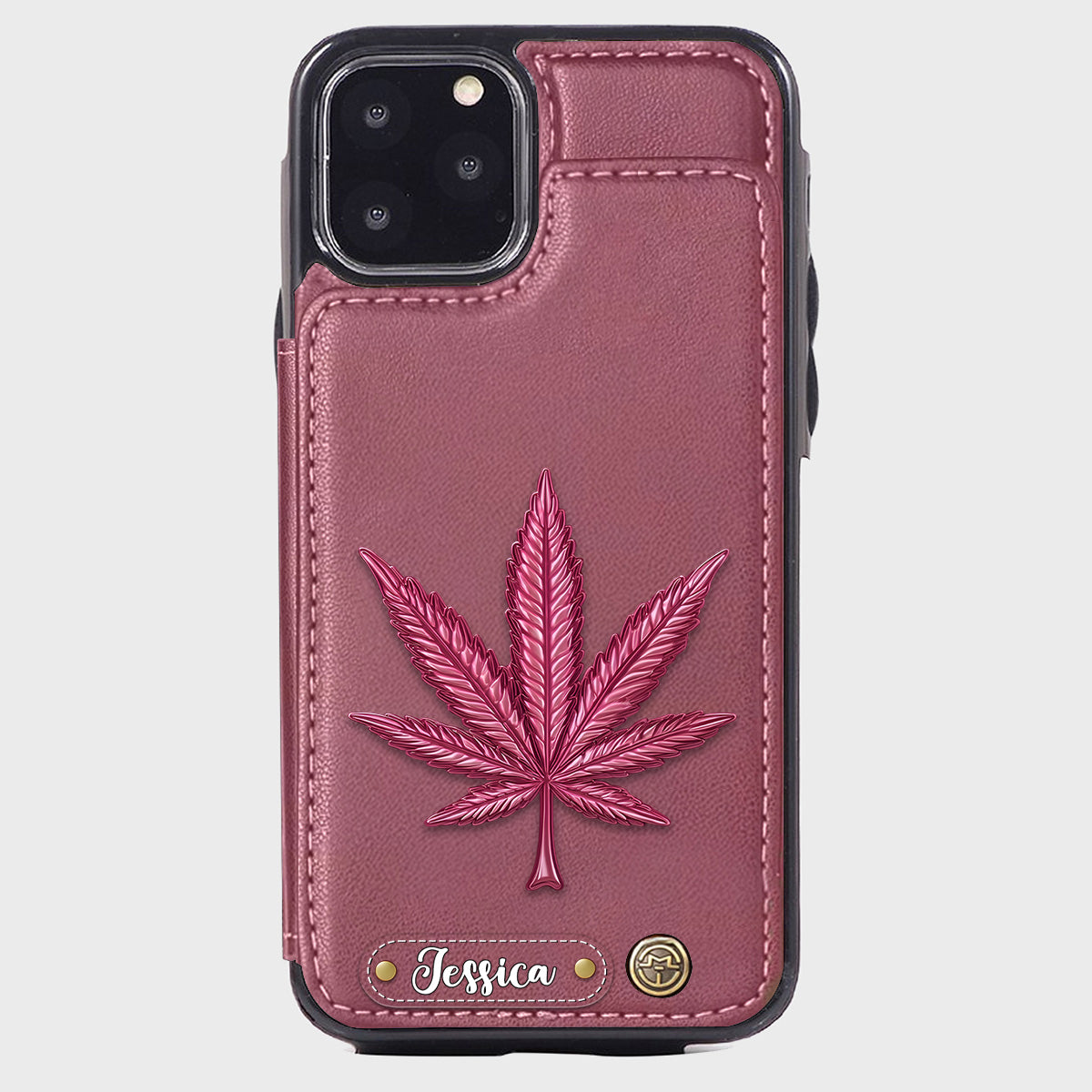 Good Mood - Personalized Weed Wallet Phone Case