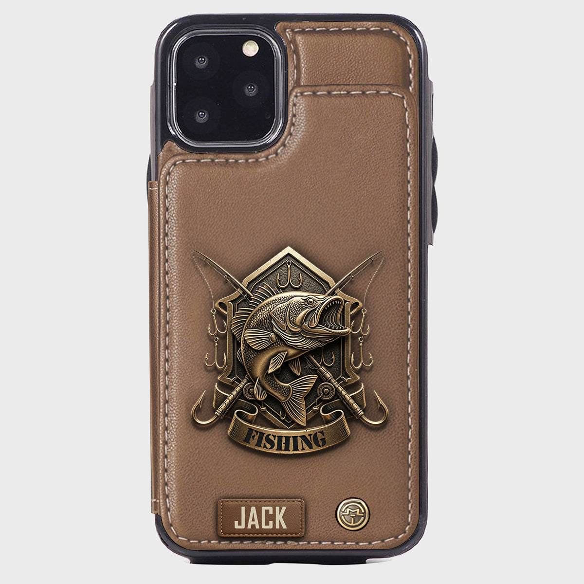 Fishing For Life - Personalized Fishing Wallet Phone Case