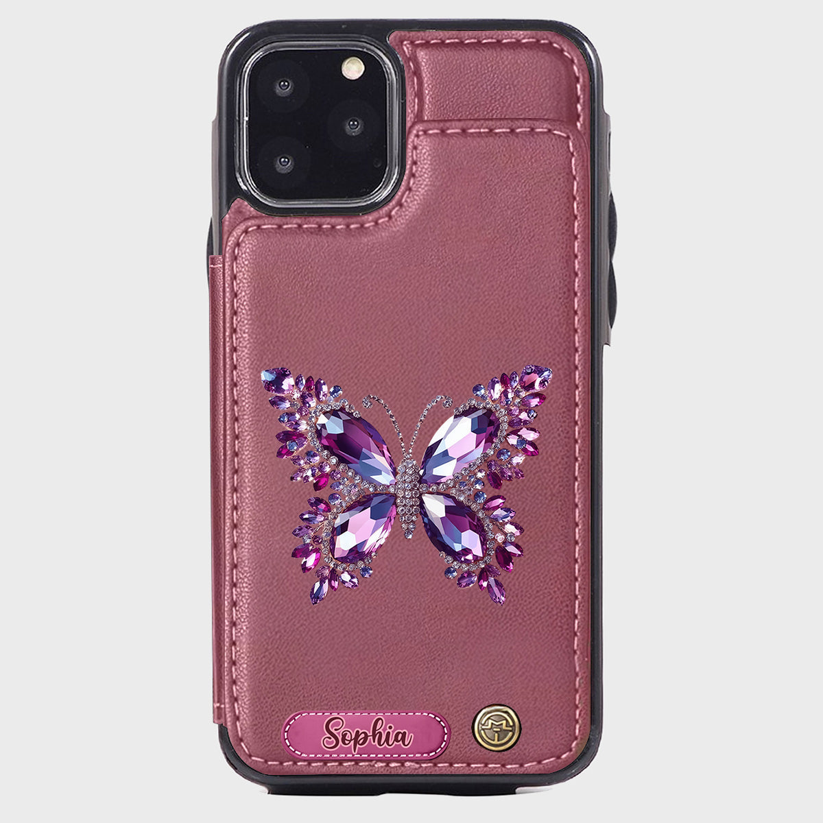 Wunderschöner Schmetterling – personalisierte Schmetterlings-Handyhülle