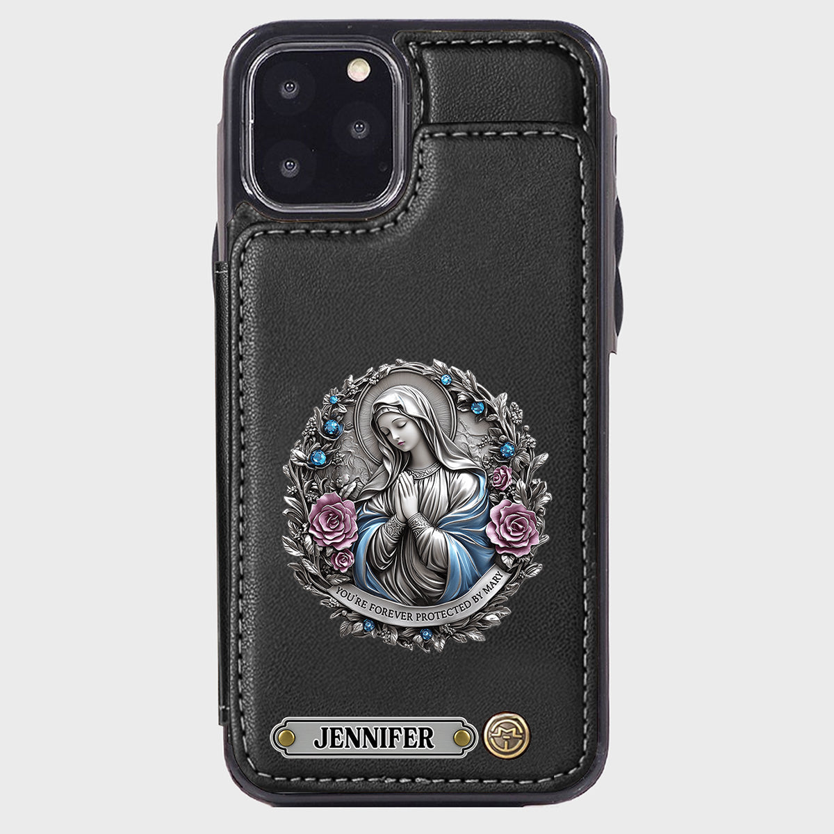 Eternal Faith - Personalized Christian Wallet Phone Case