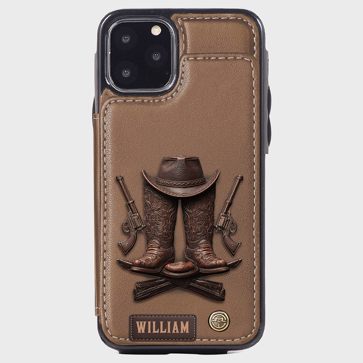 Western Spirit – Personalisierte Handyhülle im Western-Look