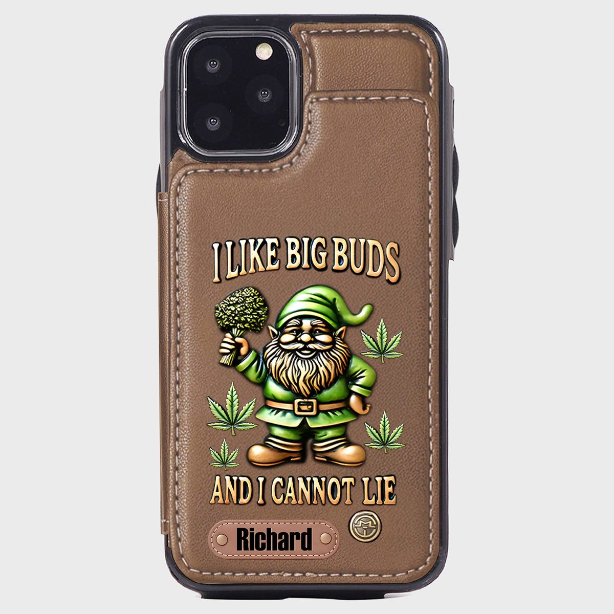 I Like Big Buds - Personalized Weed Wallet Phone Case