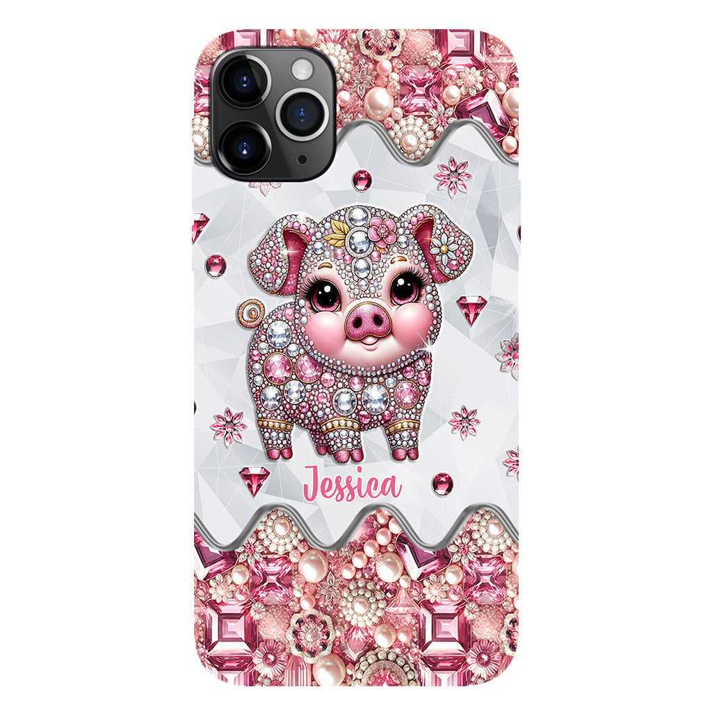 Cute Pig - Personalized Pig Lover Full Print Phone Case