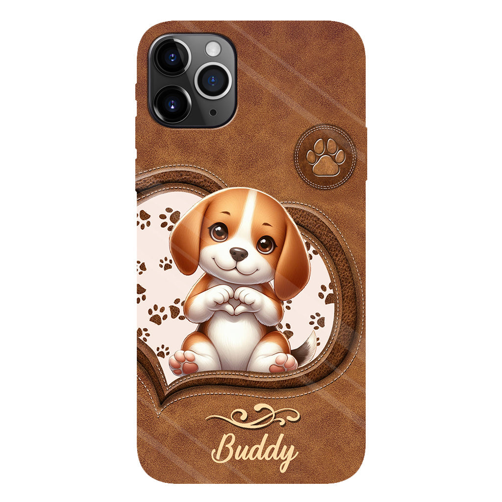Cute Lovely Dogs - Personalized Dog Full Print Phone Case