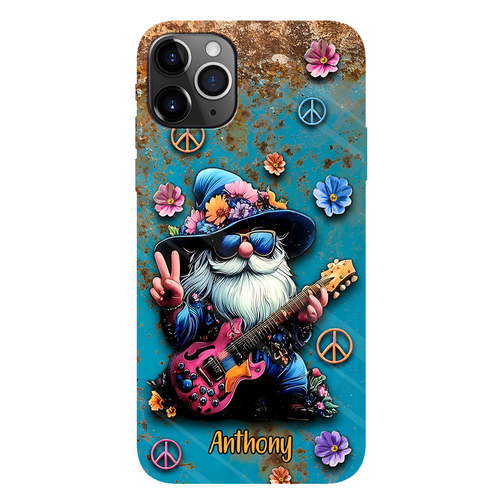 Hippie Gnome - Personalized Hippie Full Print Phone Case