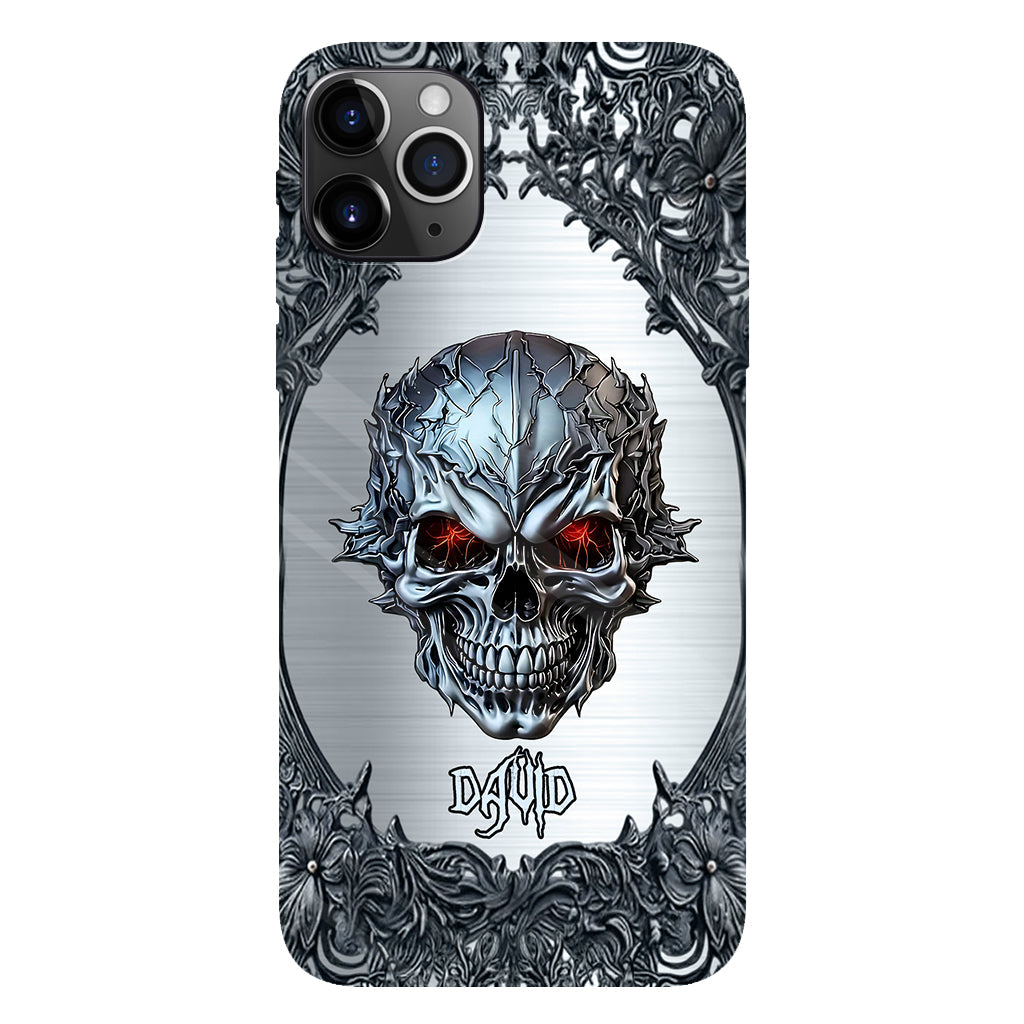 Cool Skull - Personalized Skull Full Print Phone Case