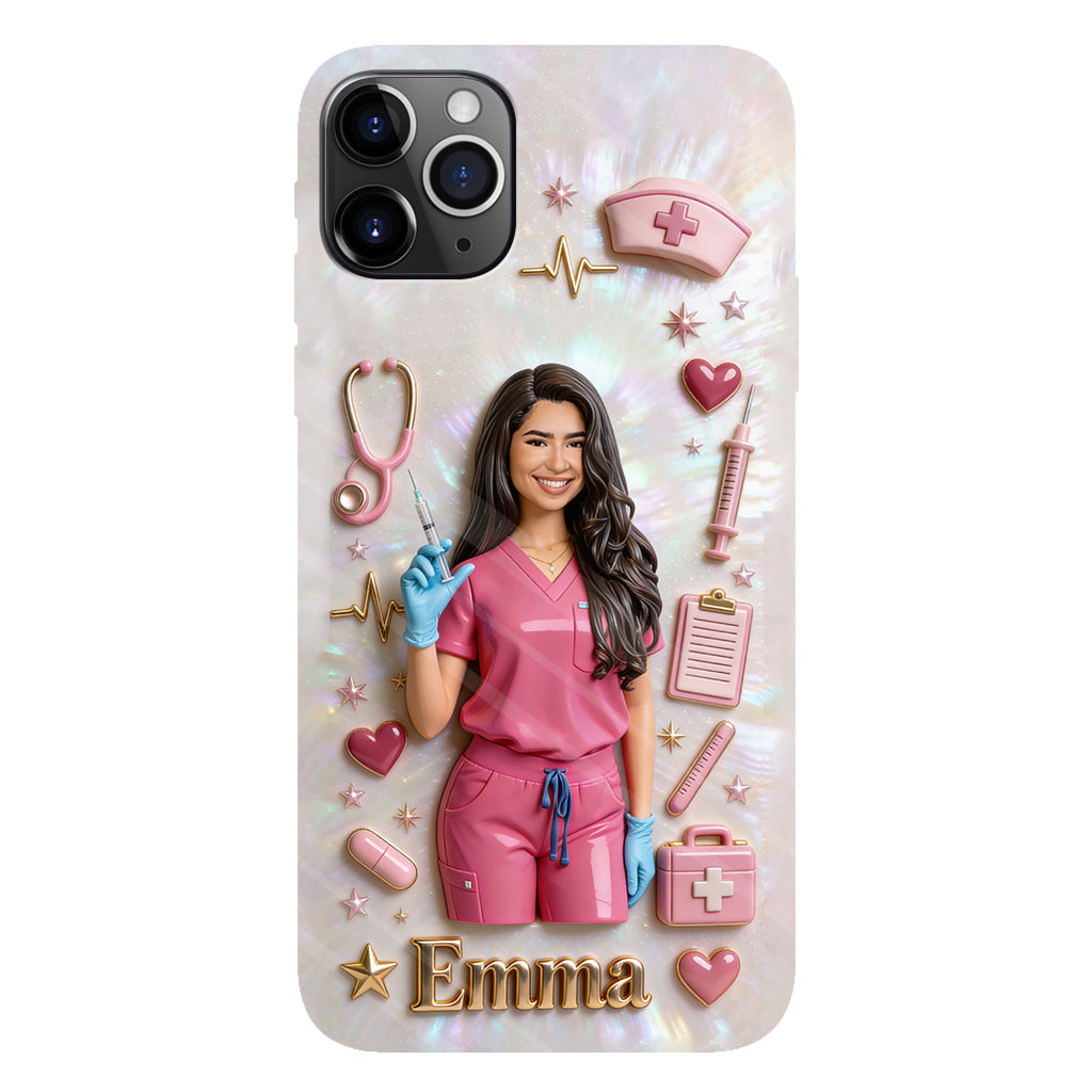 Medical Nurse - Personalized Nurse Full Print Phone Case