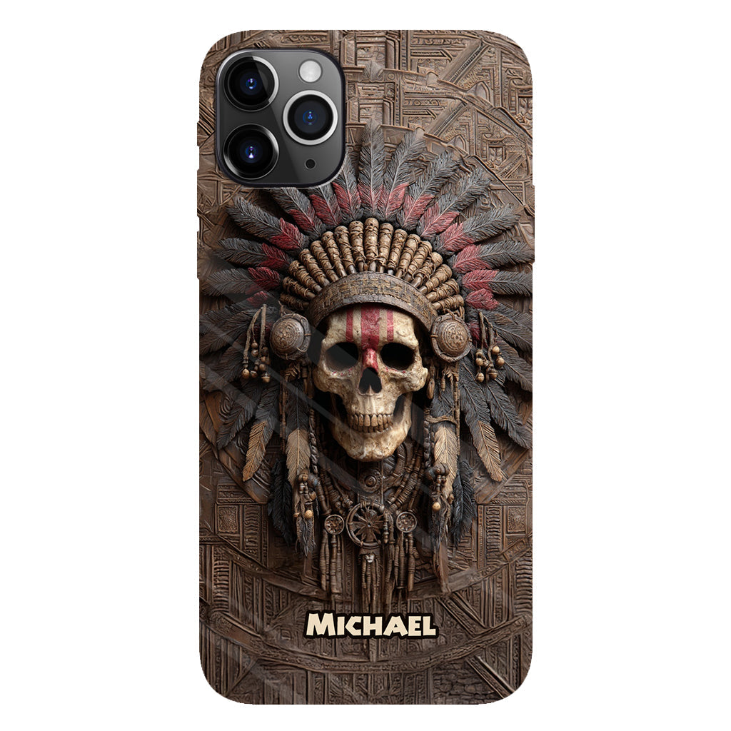 Proud Native - Personalized American Indian Full Print Phone Case