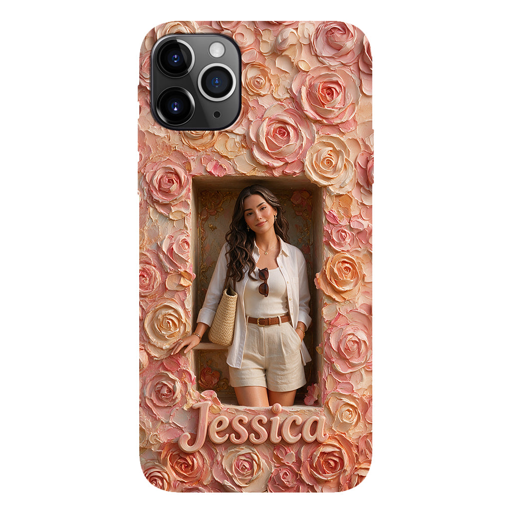 Beautiful Flowers - Personalized Birth Month Flower Full Print Phone Case