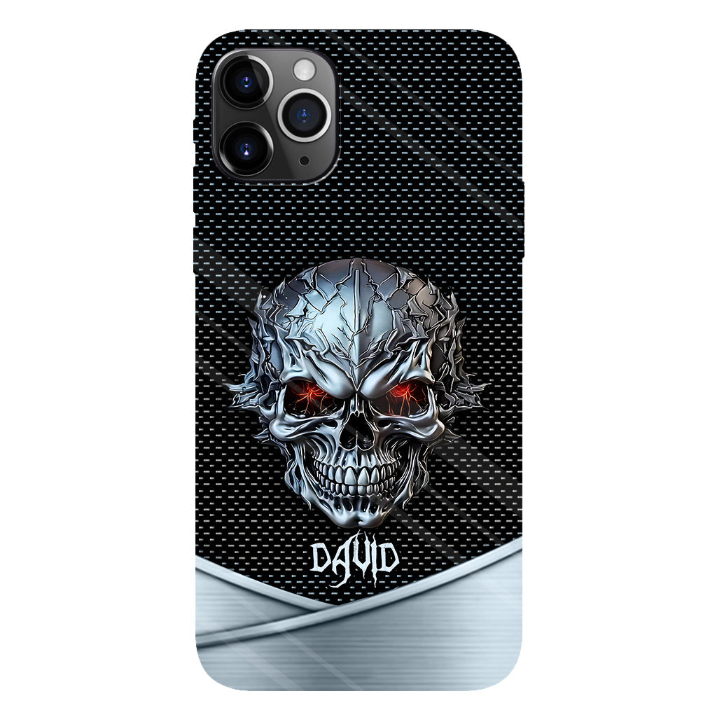 Cool Skull - Personalized Skull Full Print Phone Case