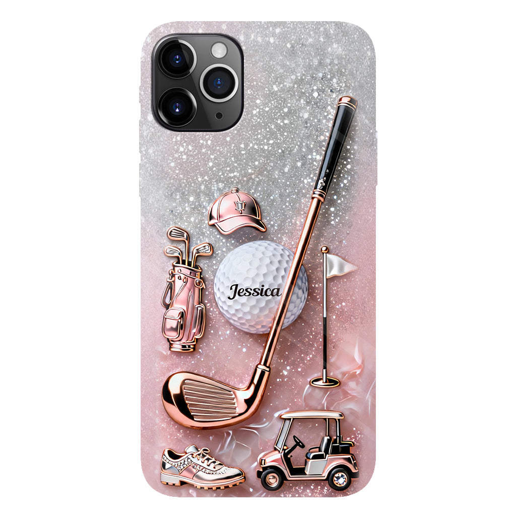 Love Golf – Personalisierte Handyhülle mit Golf-Vollbild