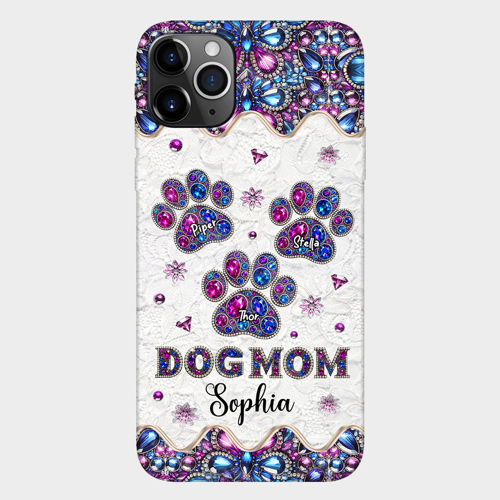 Dog Mom - Personalized Dog Full Print Phone Case