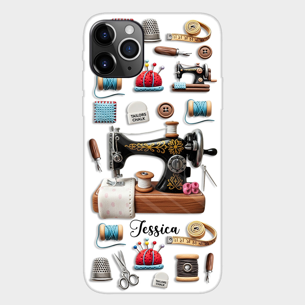 Stunning Sewing Machine - Personalized Sewing Full Print Phone Case