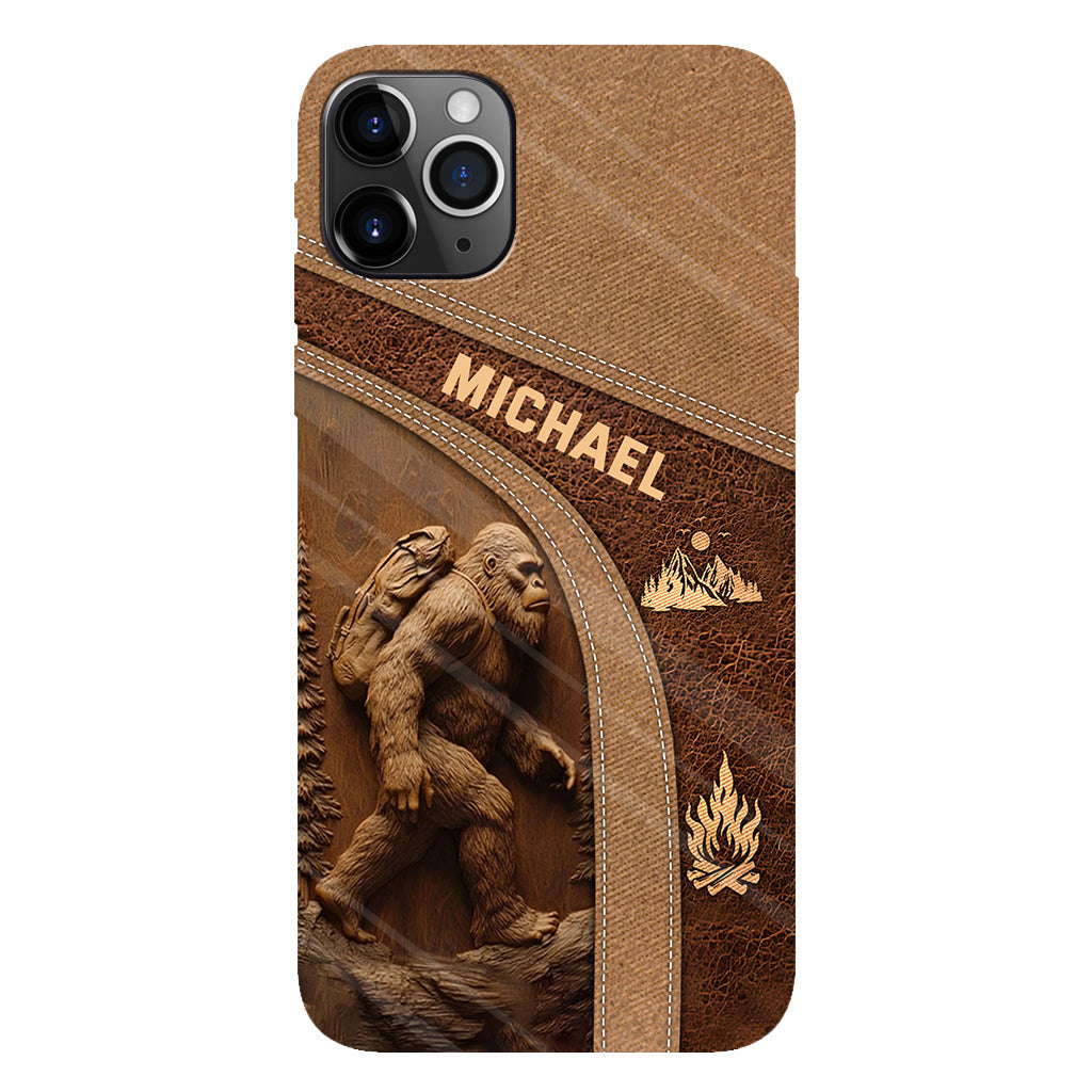 Sasquatch - Personalized Hiking Full Print Phone Case