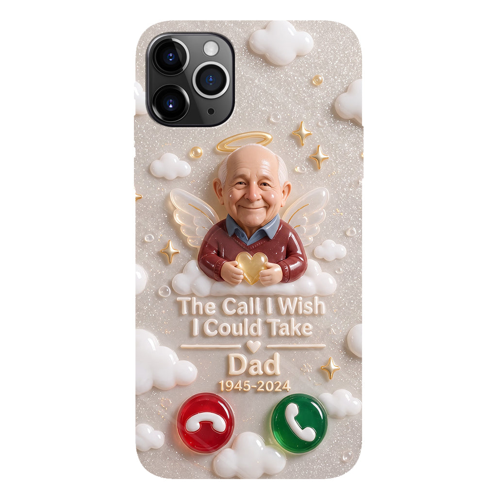 The Call I Wish I Could Take - Personalized Memorial Clear Phone Case