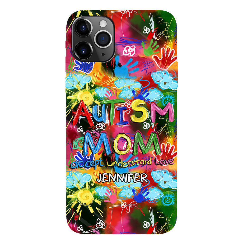 Autism Mom - Personalized Autism Awareness Full Print Phone Case