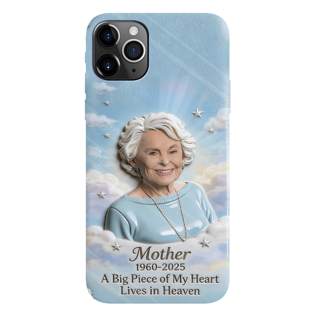 Custom Any Photo - A Big Piece Of My Heart - Personalized Memorial Full Print Phone Case