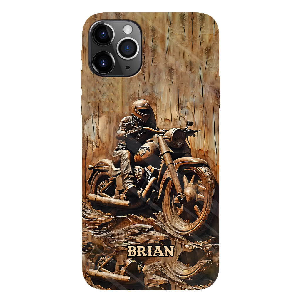 Biker - Personalized Biker Full Print Phone Case