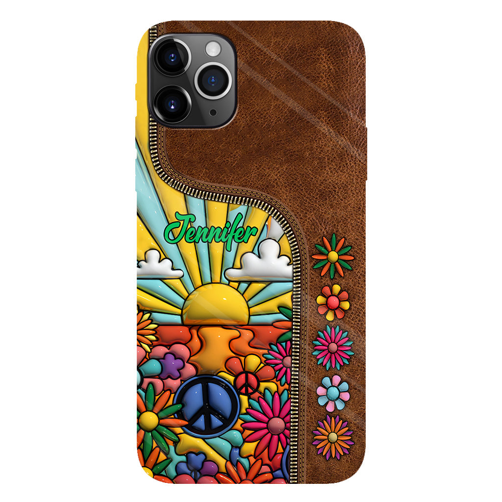 Hippie Soul - Personalized Hippie Full Print Phone Case