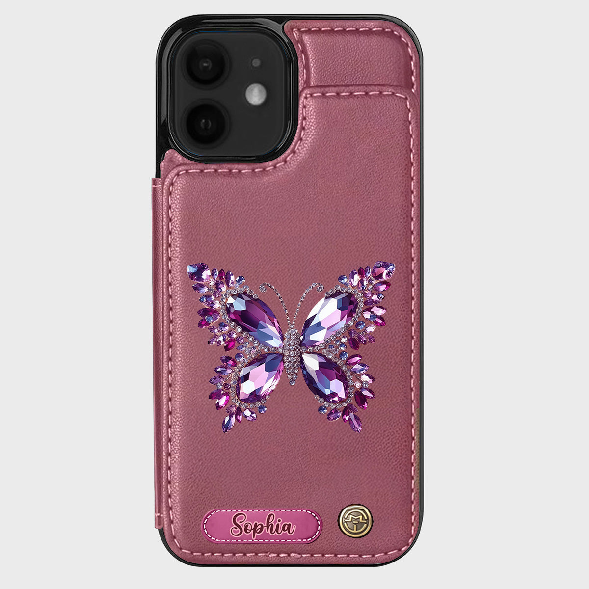 Wunderschöner Schmetterling – personalisierte Schmetterlings-Handyhülle