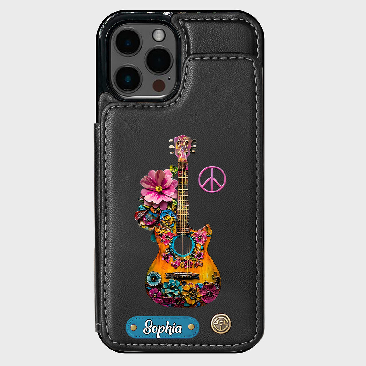Hippie Soul - Personalized Hippie Wallet Phone Case